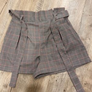 Plaid Dress Shorts